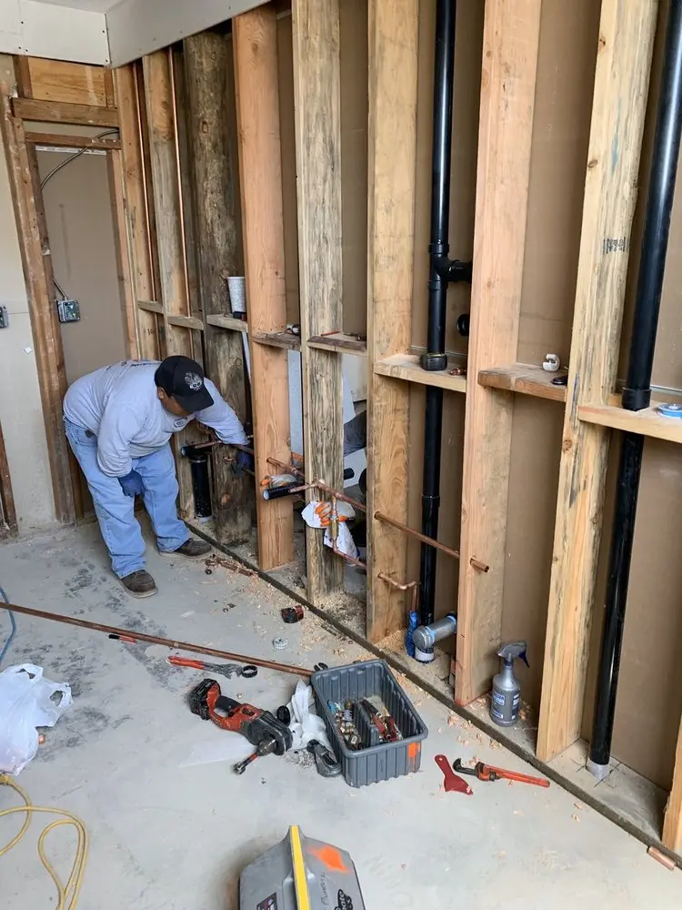 Commercial rough-in plumbing for Gas Line Repair in Southaven